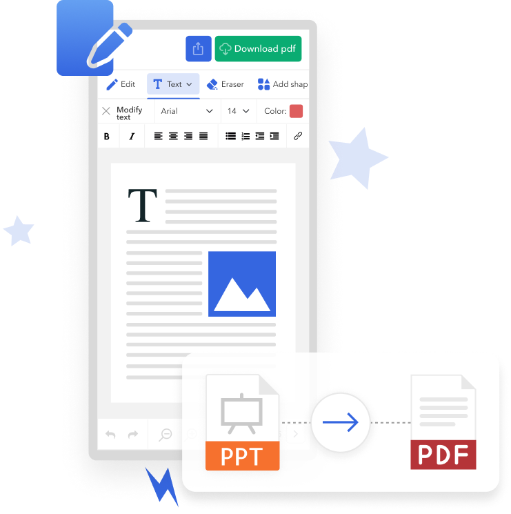 Die Umwandlung von PPT zu PDF mit PDFSmart